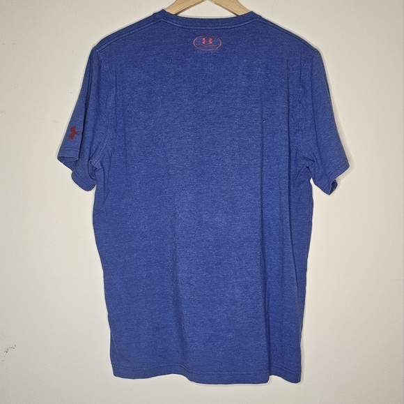Under Armour USA Style Logo Tee Heat Gear Size Large - Picture 4 of 4